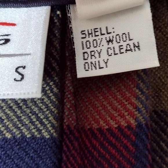 Talbots Wool Plaid Wrap Skirt Kilt Style Preppy Academia 6P - Picture 7 of 7